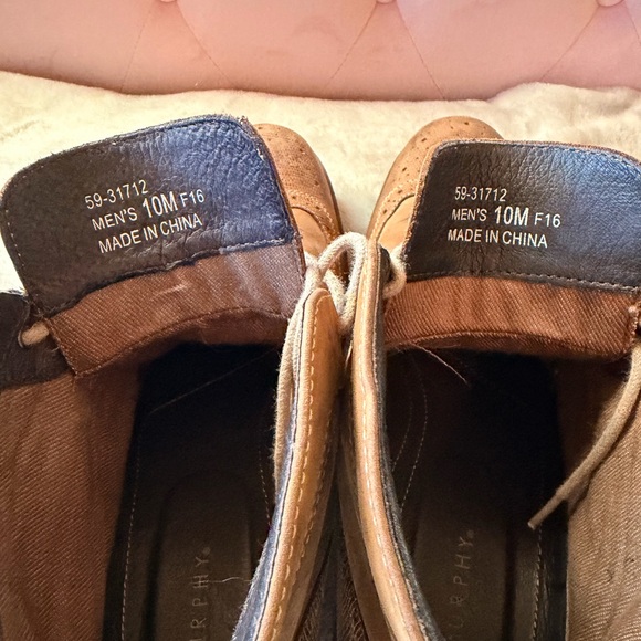 J & M Men's Tan Brogue Boots preppy western
J.Murphy Sz 10 - Picture 10 of 11